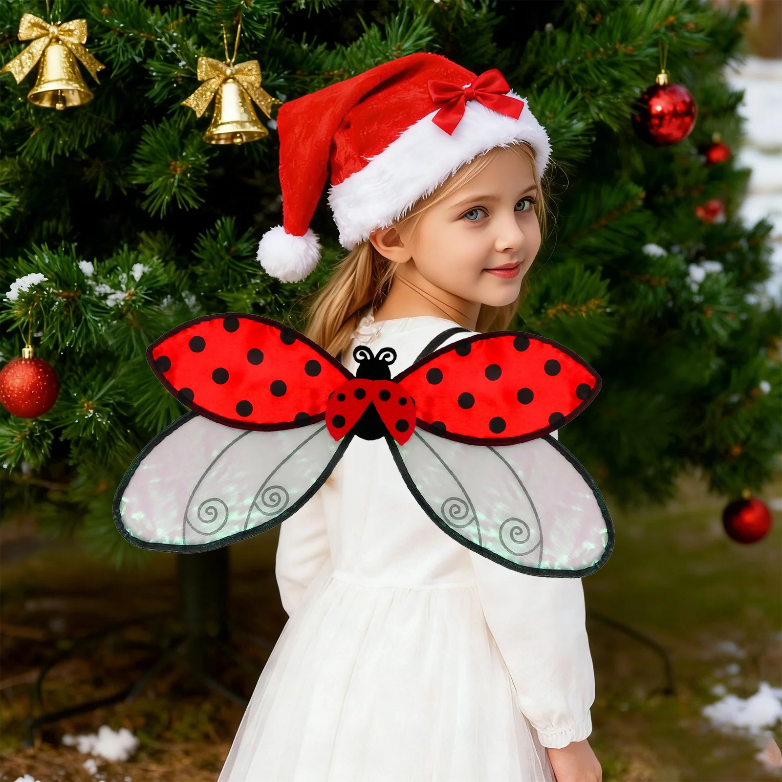 Unisex Kids Insect Cosplay Wings Lady Bug Dress Up Wings Costume Accessory for Performance Festival Themed Activities
Unisex Kids Insect Cosplay Wings Lady Bug Dress Up Wings Costume Accessory for Performance Festival Themed Activities