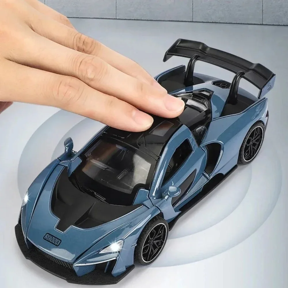 1:32 Senna модель автомобиля из сплава, игрушки, металлические Литые модели, имитация звука, фотообои, коллекционные модели спортивных автомобилей, детские игрушки в подарок
1:32 Senna модель автомобиля из сплава, игрушки, металлические Литые модели, имитация звука, фотообои, коллекционные модели спортивных автомобилей, детские игрушки в подарок