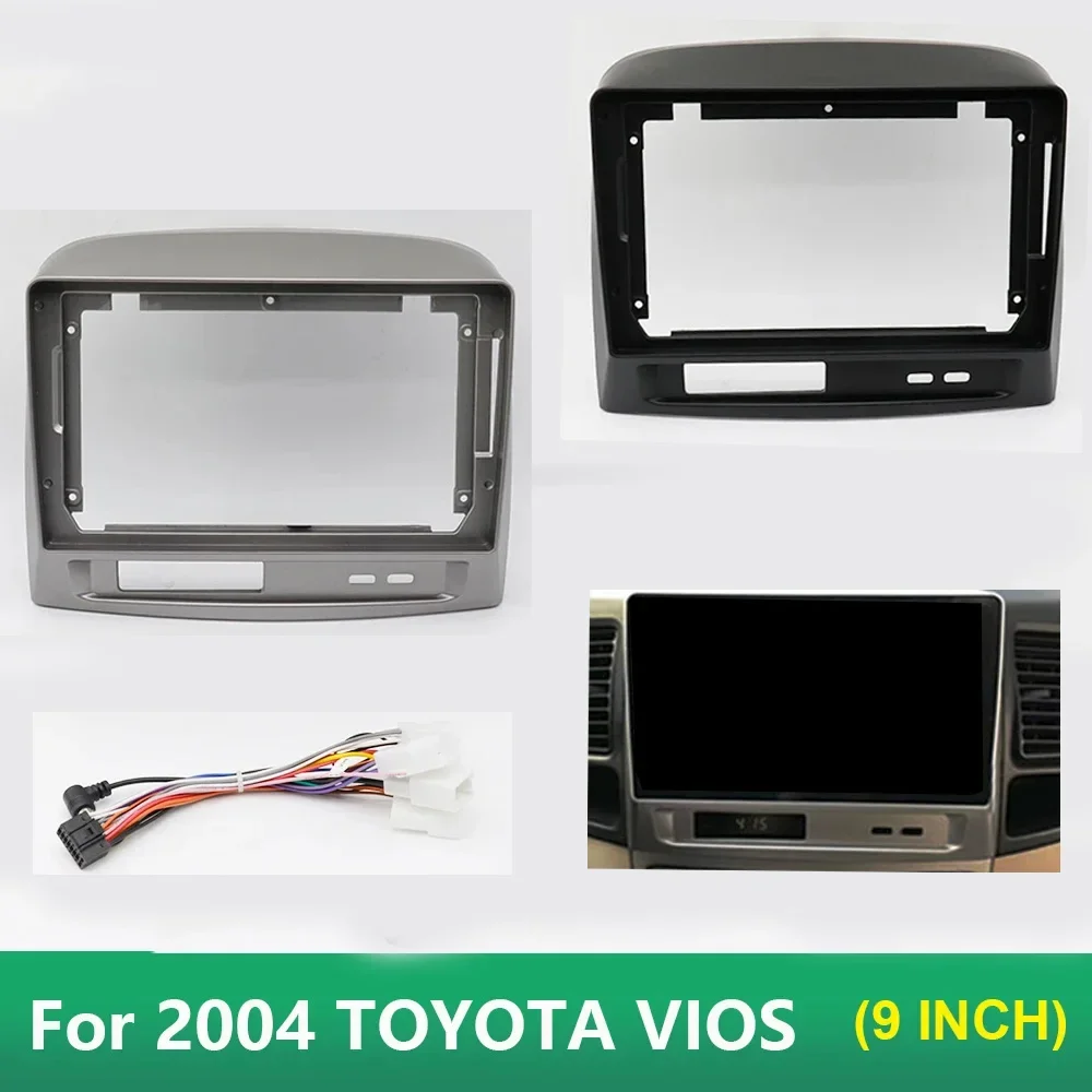 9 Inch Car Frame Fascia Adapter Android Radio Dash Fitting Panel Kit For Toyota Vios 2002-2007
9 Inch Car Frame Fascia Adapter Android Radio Dash Fitting Panel Kit For Toyota Vios 2002-2007