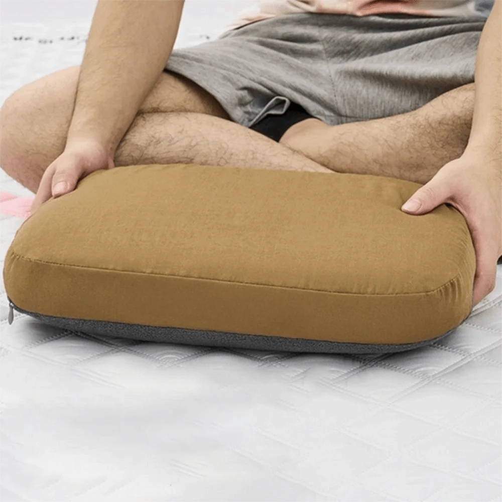 Breathable Slow Rebound Camping Pillow with Storage Bag Removable Sleeping Pillow Space-saving Soft Cervical Pillow Travel
Breathable Slow Rebound Camping Pillow with Storage Bag Removable Sleeping Pillow Space-saving Soft Cervical Pillow Travel