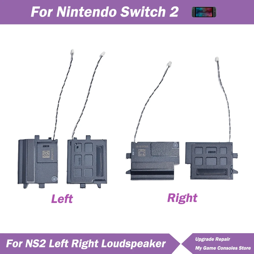 Оригинальный громкоговоритель 5 Paris для игровой консоли Nintendo Switch 2, запасная часть, высококачественный динамик NS2, левый и правый громкоговоритель
Оригинальный громкоговоритель 5 Paris для игровой консоли Nintendo Switch 2, запасная часть, высококачественный динамик NS2, левый и правый громкоговоритель
