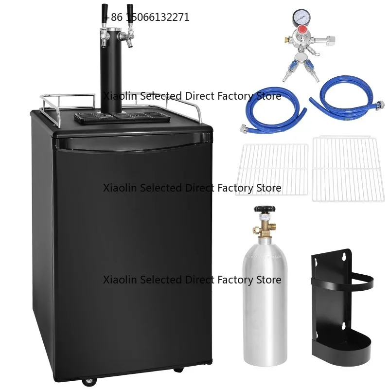 SucceBuy 152L Stainless Steel Beer Kegerator Draft Beer Dispenser Adjustable Faucet Regulator Keg Refrigerator Dual Tap for Home
SucceBuy 152L Stainless Steel Beer Kegerator Draft Beer Dispenser Adjustable Faucet Regulator Keg Refrigerator Dual Tap for Home