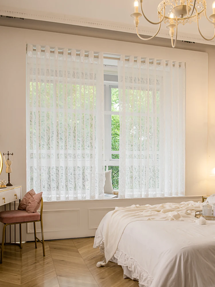 Lace Gauze LuxuryCurtain Short Curtains for Living Dining Floating Window Small Window Rustic Door Curtain Partition White Tulle
Lace Gauze LuxuryCurtain Short Curtains for Living Dining Floating Window Small Window Rustic Door Curtain Partition White Tulle