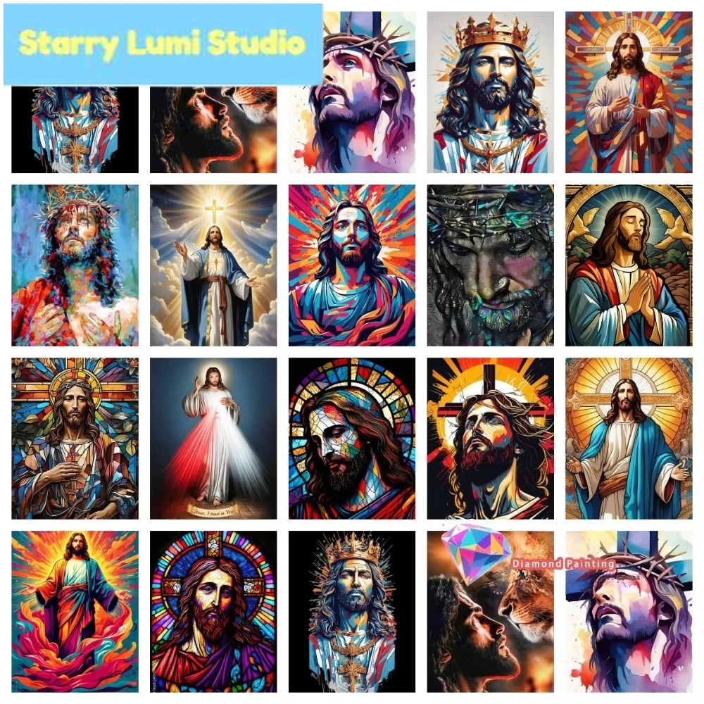 Jesus Religious Square Round Diamond Painting Kit DIY Embroidery Cross Stitch Handmade Art Gift Crafts Home Decor Festival Gift
Jesus Religious Square Round Diamond Painting Kit DIY Embroidery Cross Stitch Handmade Art Gift Crafts Home Decor Festival Gift