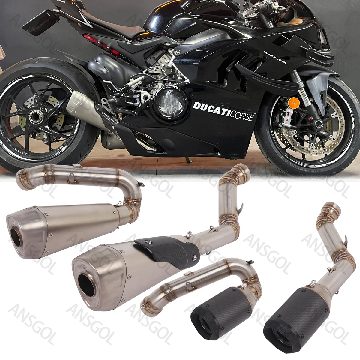 Надевается для Ducati Panigale V4 Streetfighter V4, полная выхлопная система, Escape Moto, глушитель, средние трубы, модифицированные
Надевается для Ducati Panigale V4 Streetfighter V4, полная выхлопная система, Escape Moto, глушитель, средние трубы, модифицированные