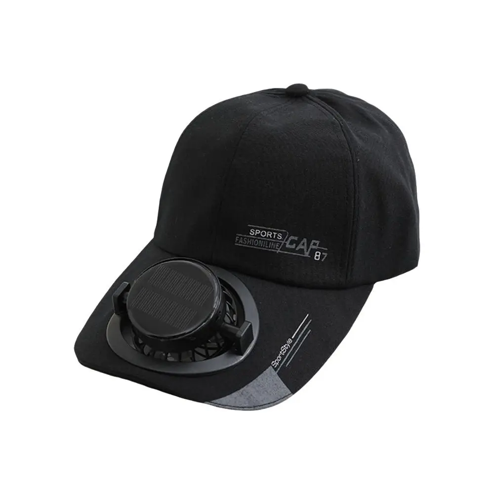 Fashion Breathable Solar Cooling Fan Hat Sunshade Sun Protection Fan Hat Built-in Fan Rechargeable Baseball Cap Outdoor
Fashion Breathable Solar Cooling Fan Hat Sunshade Sun Protection Fan Hat Built-in Fan Rechargeable Baseball Cap Outdoor