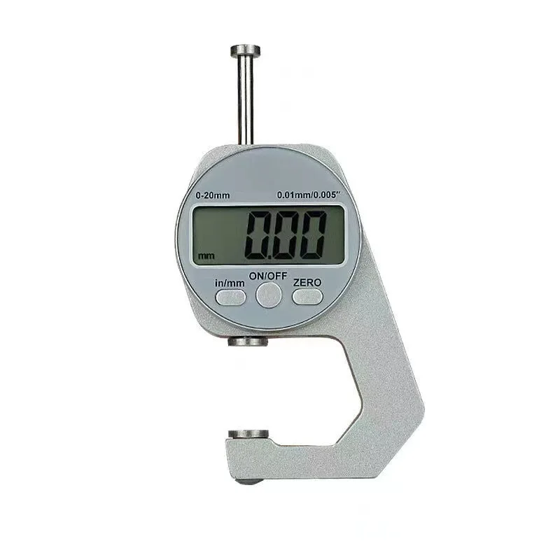 Electronic Digital Thickness Gauge Thickness Ruler Caliper Paper Plate Measuring Instrument Flat Tip Thickness Table