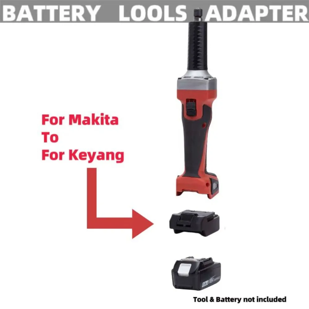 Адаптер для литий-ионного аккумулятора MAKITA 18 в, преобразователь для беспроводных портативных электроинструментов KEYANG 20 в BL
Адаптер для литий-ионного аккумулятора MAKITA 18 в, преобразователь для беспроводных портативных электроинструментов KEYANG 20 в BL