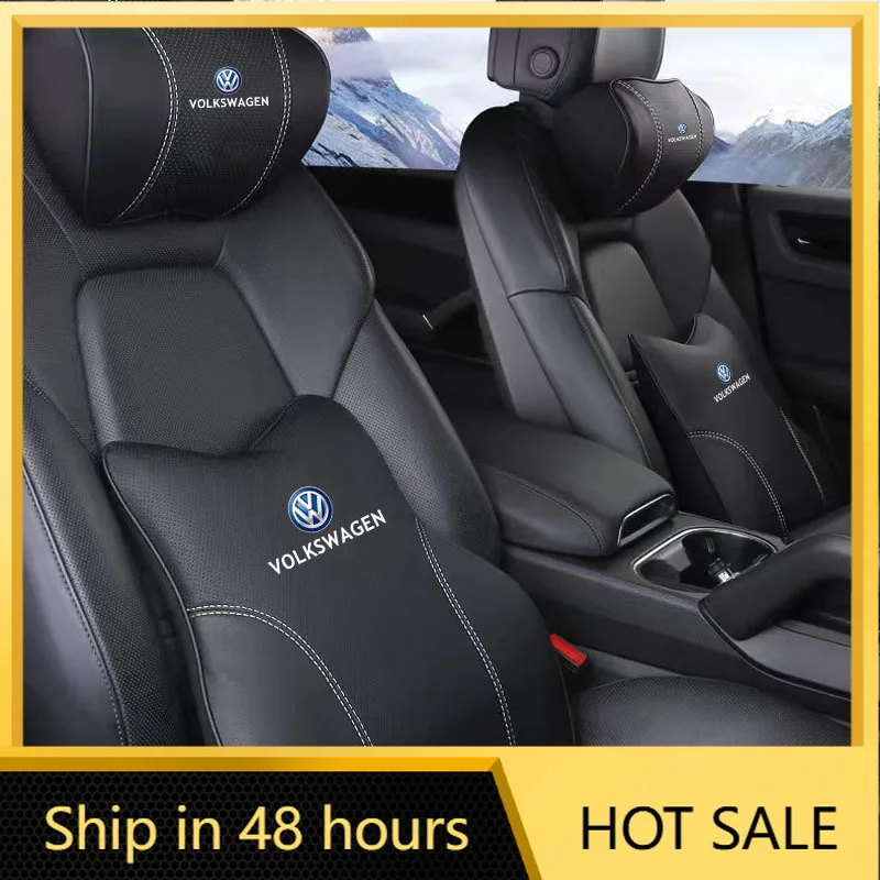Наклейки для интерьера автомобиля Volkswagen VW Amarok Tiguan T-Cross Passat Polo, кожаные накладки на подголовники и поясничную опору, подушки для головы, автомобильные аксессуары
Наклейки для интерьера автомобиля Volkswagen VW Amarok Tiguan T-Cross Passat Polo, кожаные накладки на подголовники и поясничную опору, подушки для головы, автомобильные аксессуары
