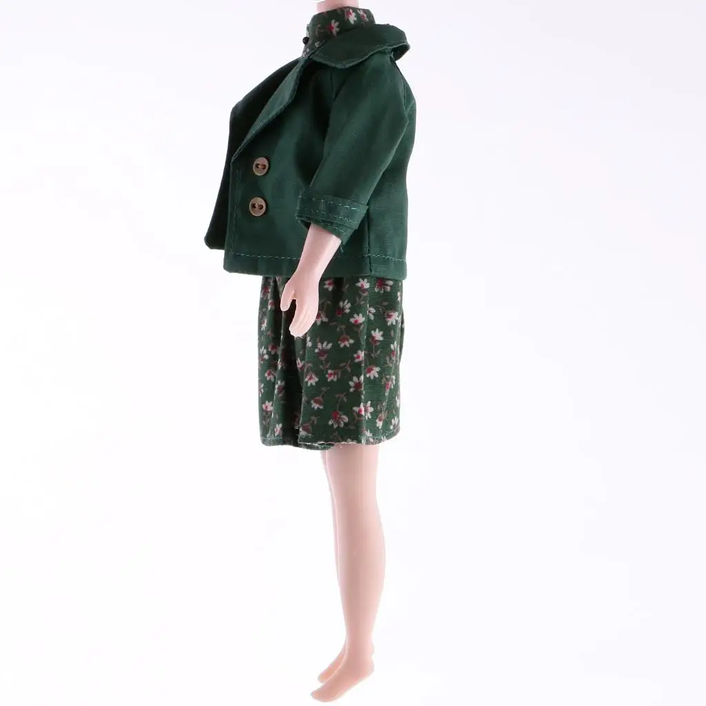 1/6 Blythe Doll Clothing Accessories Cotton Floral Sleeveless Dress and Coat Outfit for Dolls Fashion Garments
1/6 Blythe Doll Clothing Accessories Cotton Floral Sleeveless Dress and Coat Outfit for Dolls Fashion Garments