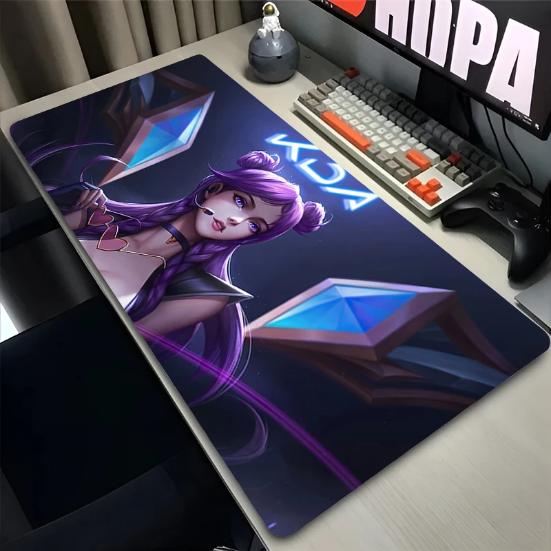 Mouse Pad Laptop Anime Extended Desktop Mat Computer Gamer Mousepad Gaming Accessories L-league Of Legends Kai Sa Keyboard Pad
Mouse Pad Laptop Anime Extended Desktop Mat Computer Gamer Mousepad Gaming Accessories L-league Of Legends Kai Sa Keyboard Pad