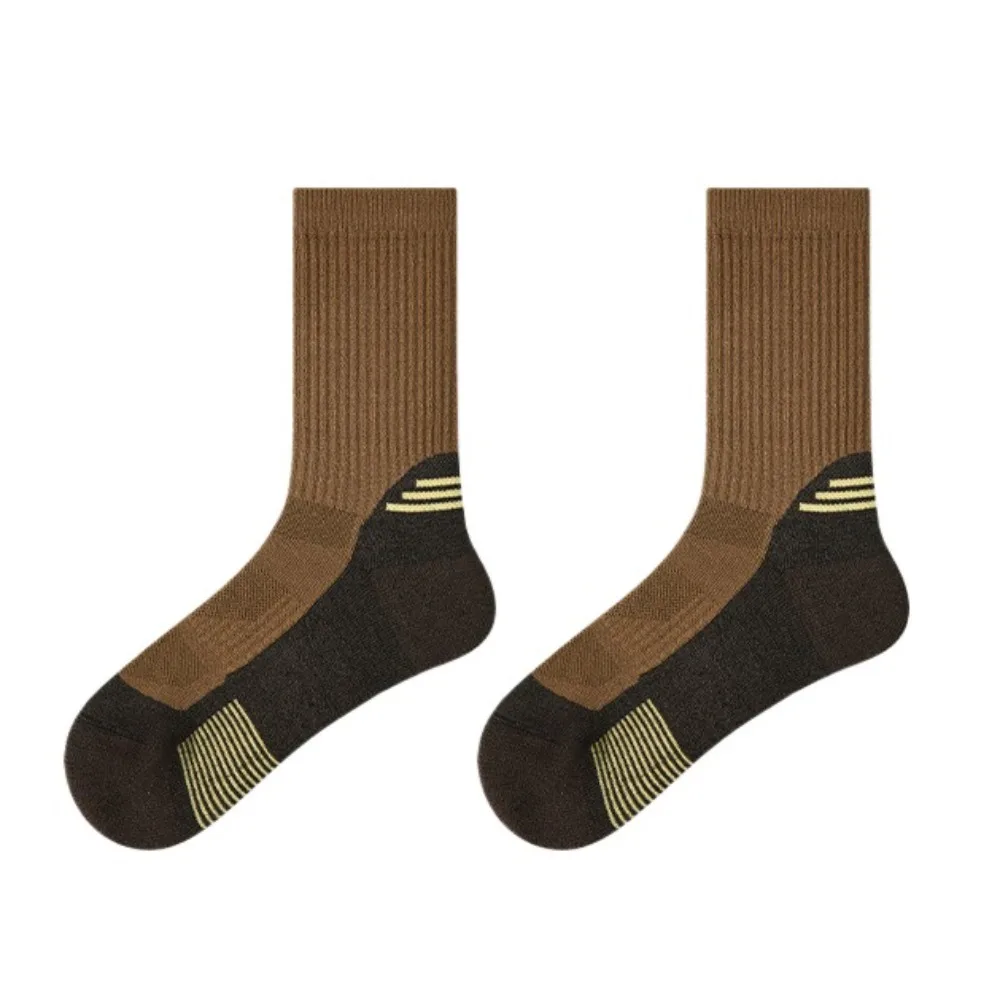 Толстые дизайнерские носки для бега, износостойкие теплые спортивные носки, высокоэластичные высокие носки для пешего туризма на открытом воздухе, спорт на открытом воздухе
Толстые дизайнерские носки для бега, износостойкие теплые спортивные носки, высокоэластичные высокие носки для пешего туризма на открытом воздухе, спорт на открытом воздухе