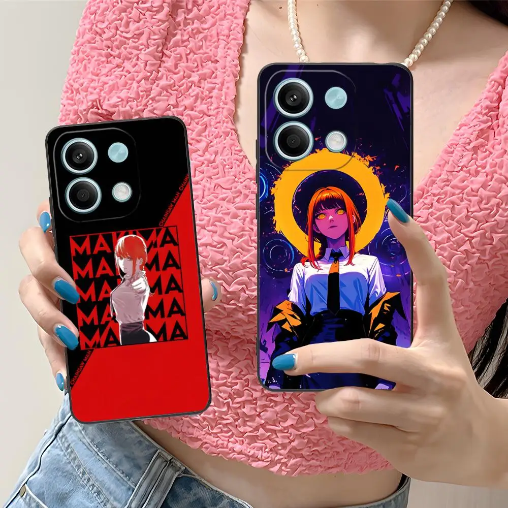 Чехол для мобильного телефона Chainsaw Makima для Xiaomi Redmi Note 14 13 12 11 A5 3 2 1 Pro Plus 4G 5G с цветной печатью, защитный чехол
Чехол для мобильного телефона Chainsaw Makima для Xiaomi Redmi Note 14 13 12 11 A5 3 2 1 Pro Plus 4G 5G с цветной печатью, защитный чехол