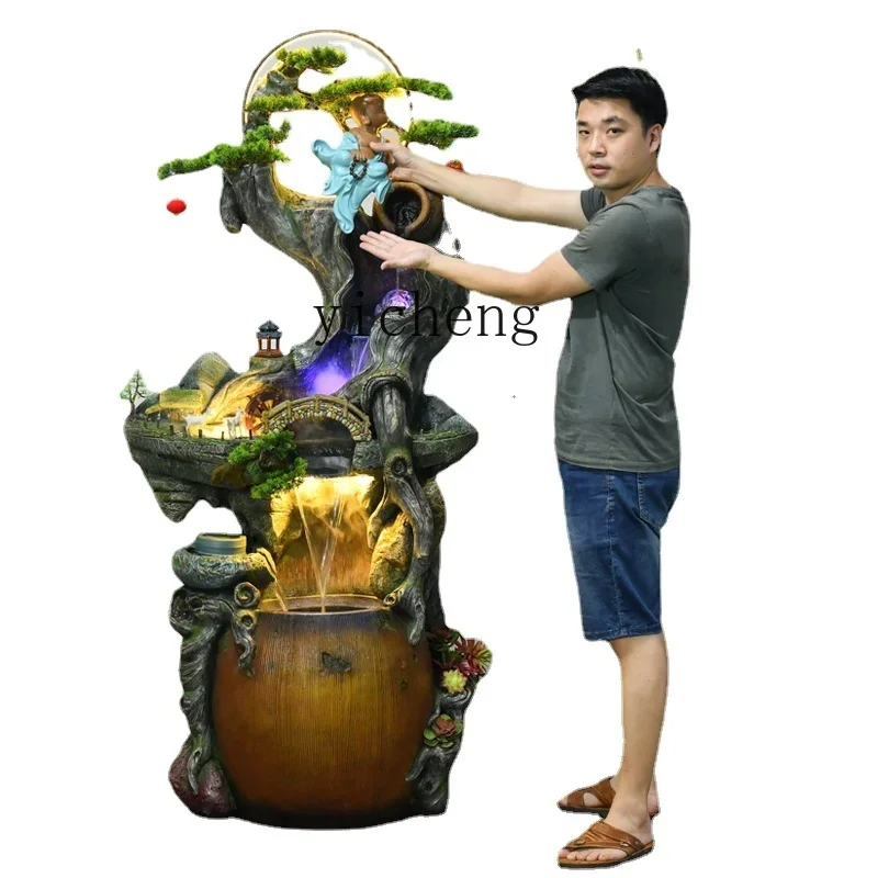 XL Rockery Landscape Lucky Gift Decoration Root Carving Fengshui Ball Living Room Humidifier
XL Rockery Landscape Lucky Gift Decoration Root Carving Fengshui Ball Living Room Humidifier
