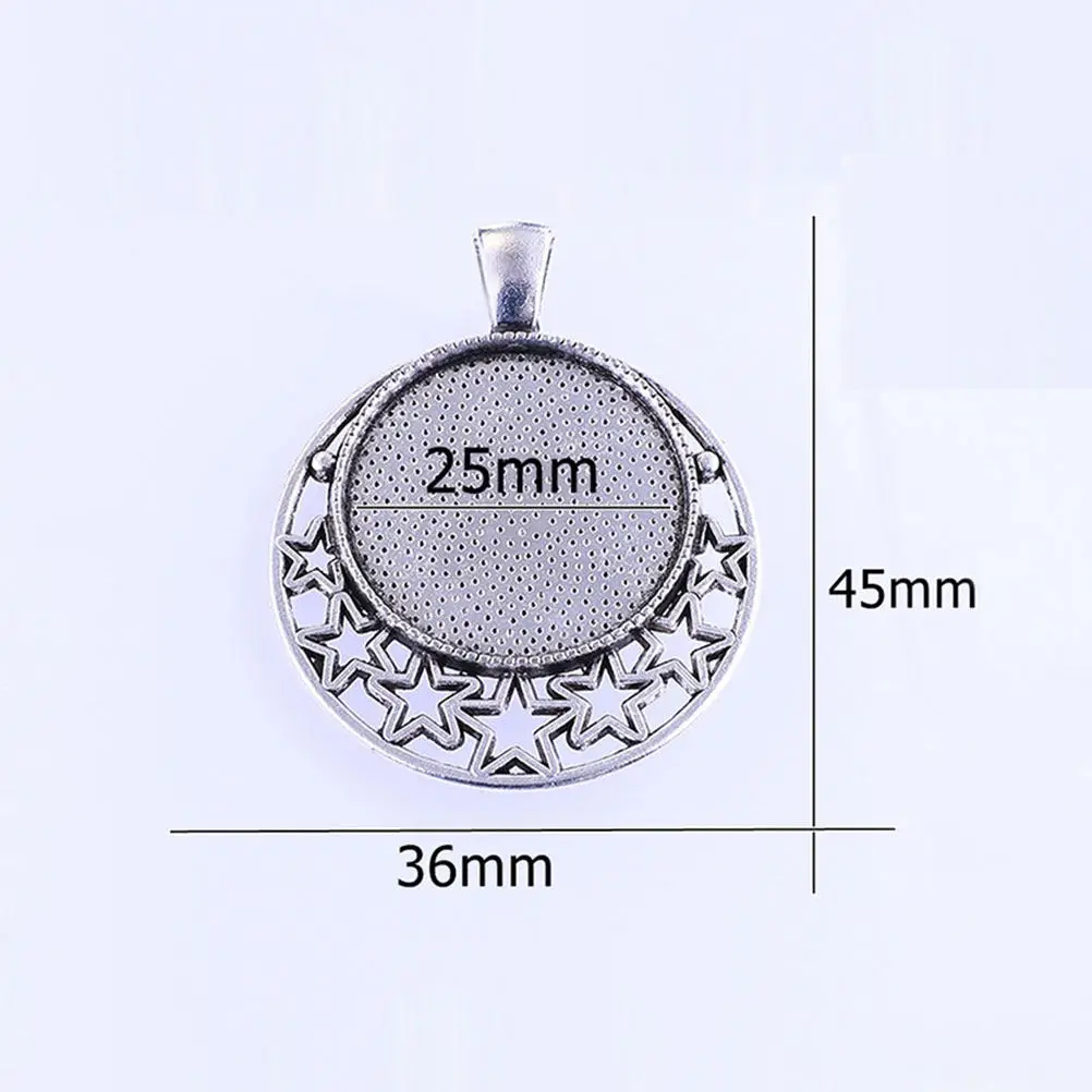 100Pcs Alloy Pendant Charms 25mm Round Bottom Simple Style for DIY Necklace Bracelet Earrings Jewelry Making Gift Accessories
100Pcs Alloy Pendant Charms 25mm Round Bottom Simple Style for DIY Necklace Bracelet Earrings Jewelry Making Gift Accessories