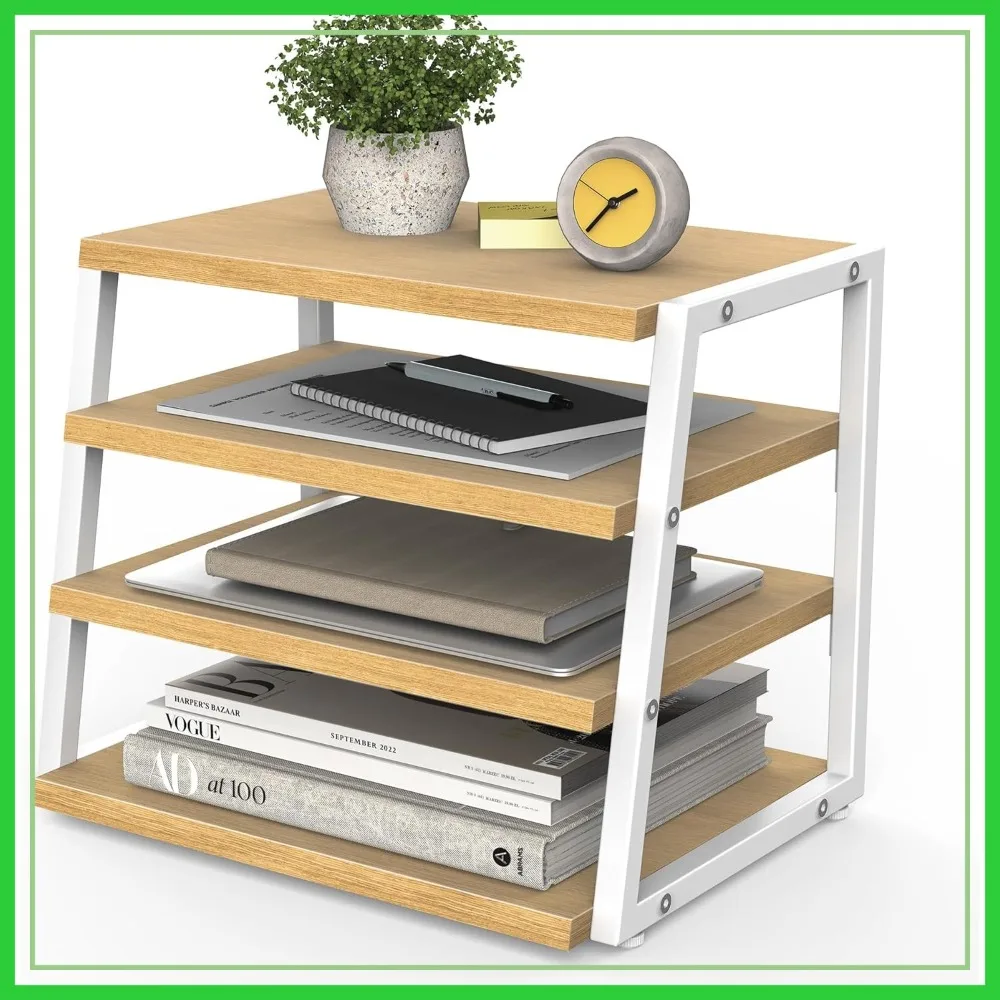 Fenge Desk Shelf Organizer, 4 Tier Desktop Shelf, Wood and Metal Office Shelves, Corner File Organizer
Fenge Desk Shelf Organizer, 4 Tier Desktop Shelf, Wood and Metal Office Shelves, Corner File Organizer