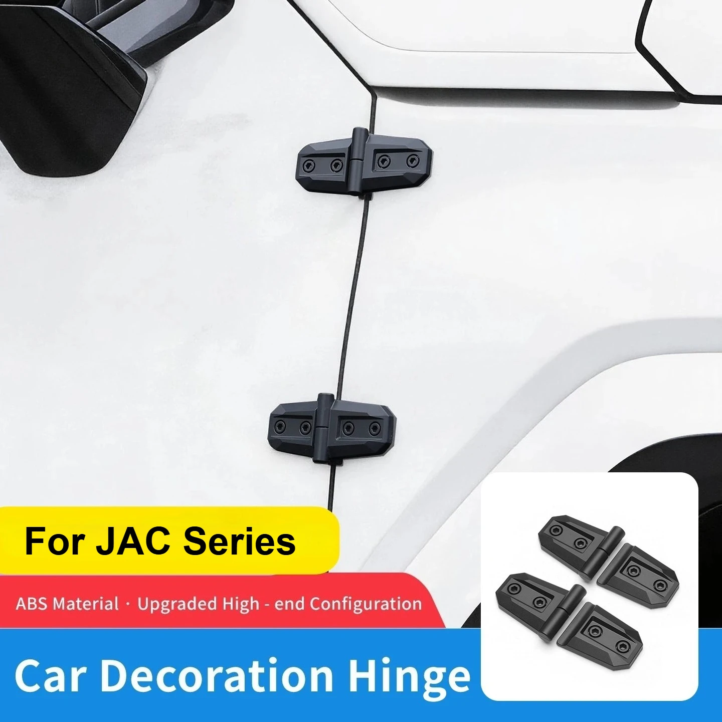 For JAC JS8 RF8 SP7 M4 E3 E30x A5 Car Door Hinge Cover Car Engine Hood Front Fender Decorative Hinges Accessories
For JAC JS8 RF8 SP7 M4 E3 E30x A5 Car Door Hinge Cover Car Engine Hood Front Fender Decorative Hinges Accessories
