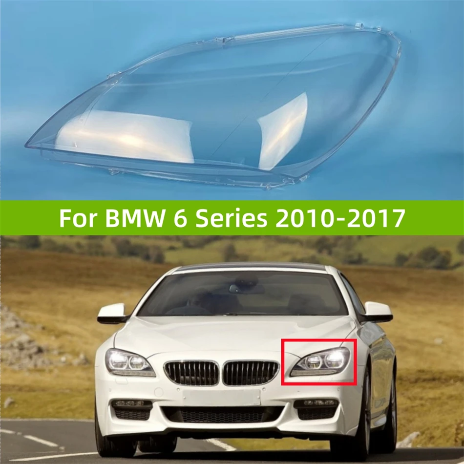 For BMW 6 Series F06 F12 M6 2010 2011 2012 2013 2014 2015 2016 2017 Car Front Headlights Glass Lens Shell Cover Replacement
For BMW 6 Series F06 F12 M6 2010 2011 2012 2013 2014 2015 2016 2017 Car Front Headlights Glass Lens Shell Cover Replacement