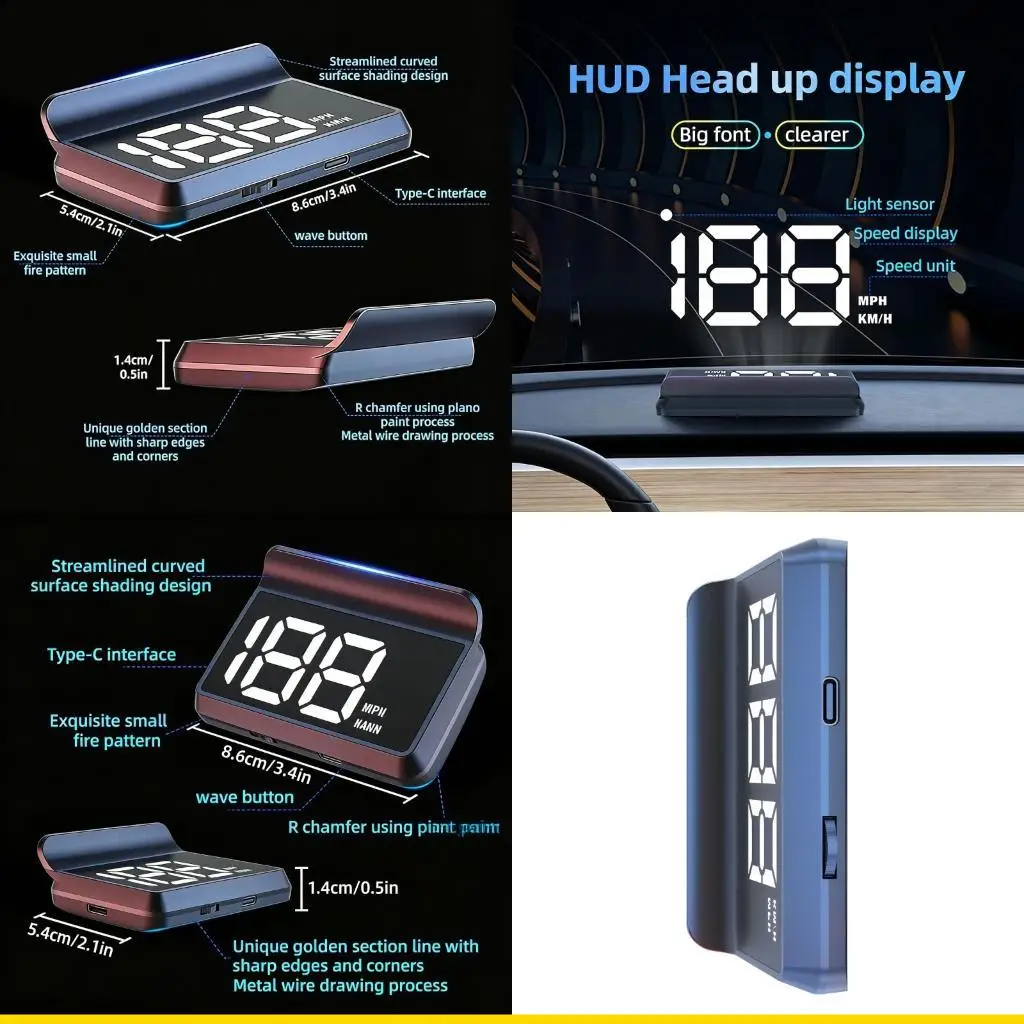 SZCH Automotive Projection Display With Manual Brightness Setting And Speed Modification
SZCH Automotive Projection Display With Manual Brightness Setting And Speed Modification