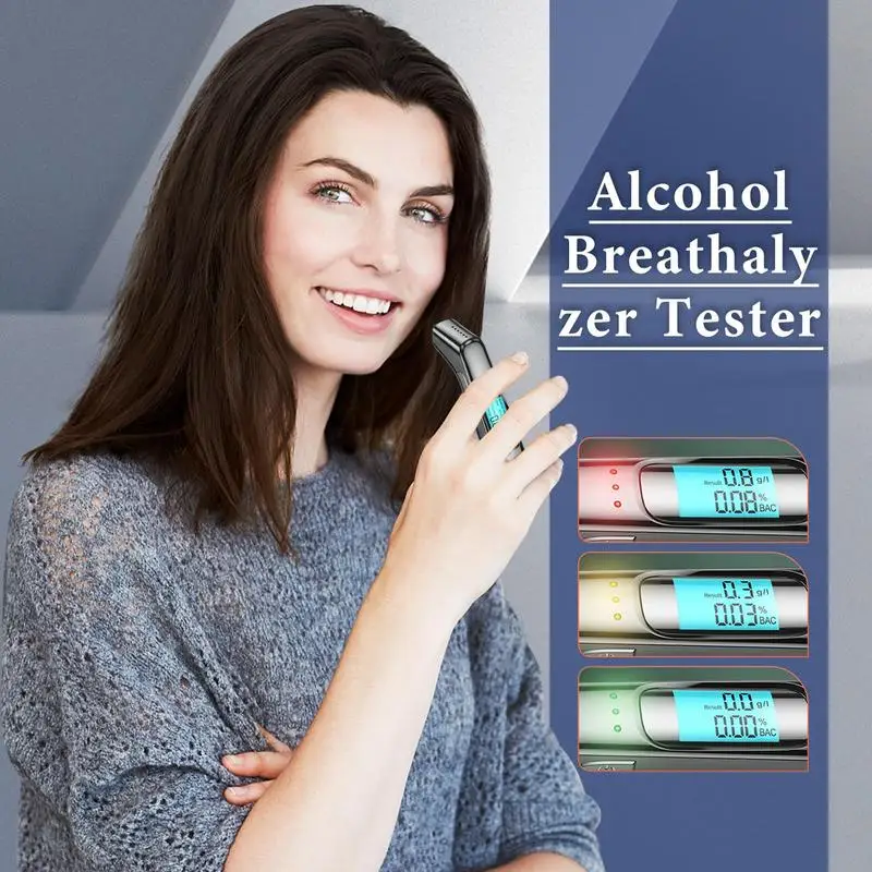 Pocket Breathalyzer Digital LCD Display Personal Breathalyzers Rechargeable Noncontact Alcohol Detector For Family Personal
Pocket Breathalyzer Digital LCD Display Personal Breathalyzers Rechargeable Noncontact Alcohol Detector For Family Personal