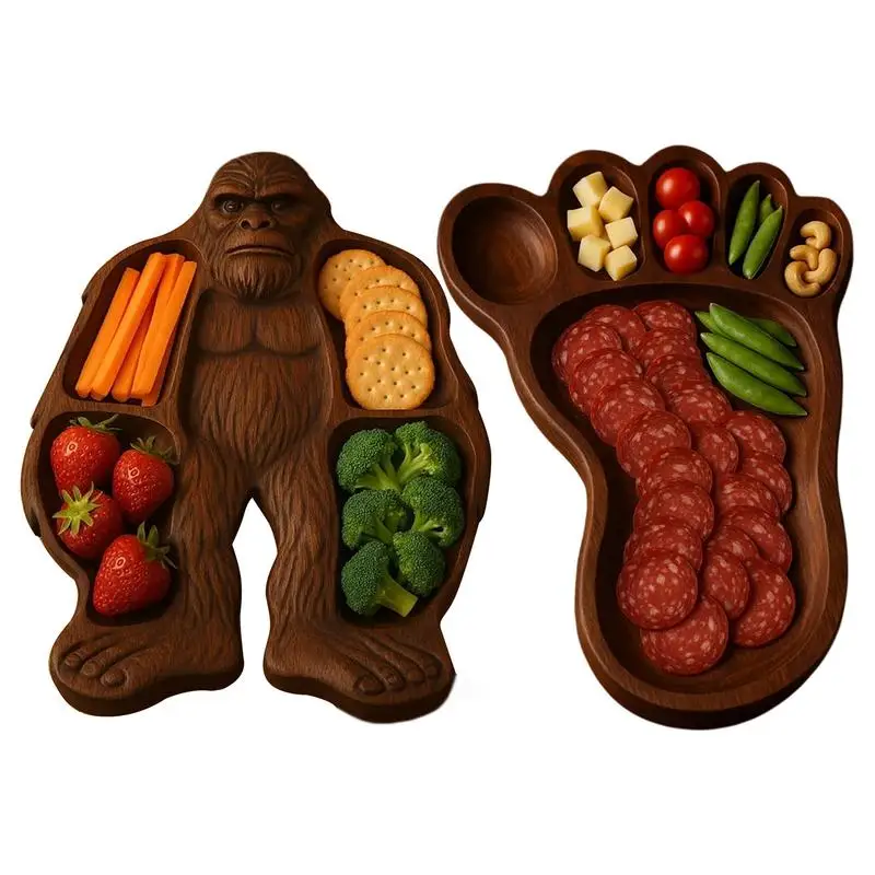 BigfootCharcuterie Блюдо Забавный поднос Доски для посуды Деревянные сервировочные посуды Кухонные аксессуары Блюдо Деревянные поделки
BigfootCharcuterie Блюдо Забавный поднос Доски для посуды Деревянные сервировочные посуды Кухонные аксессуары Блюдо Деревянные поделки