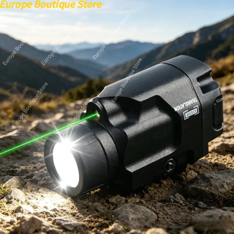 Outdoor Shooting 800 Lumen Pistol LED Flashlight Red Green Dot Laser Strobe For 20mm Rail Tactical Light
Outdoor Shooting 800 Lumen Pistol LED Flashlight Red Green Dot Laser Strobe For 20mm Rail Tactical Light