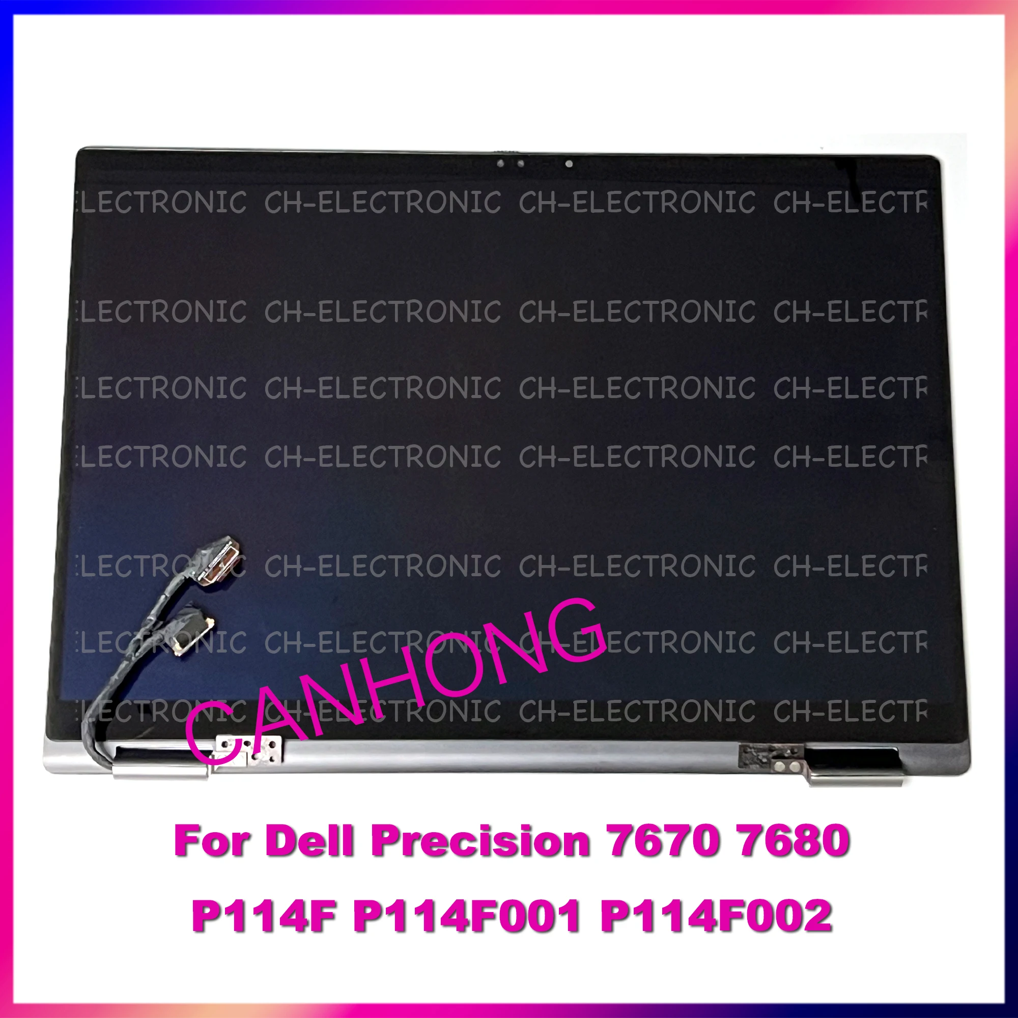 LCD screen For Dell Precision 7670 7680 P114F P114F001 P114F002 laptop 16" Replacement Non-touch Full Assembly Silver
LCD screen For Dell Precision 7670 7680 P114F P114F001 P114F002 laptop 16" Replacement Non-touch Full Assembly Silver