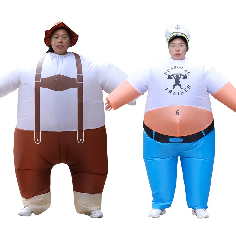 Adult Popeye Inflatable Bulk Costume - Funny Overalls for Company Team Building Halloween Party and Carnival Wear
Adult Popeye Inflatable Bulk Costume - Funny Overalls for Company Team Building Halloween Party and Carnival Wear