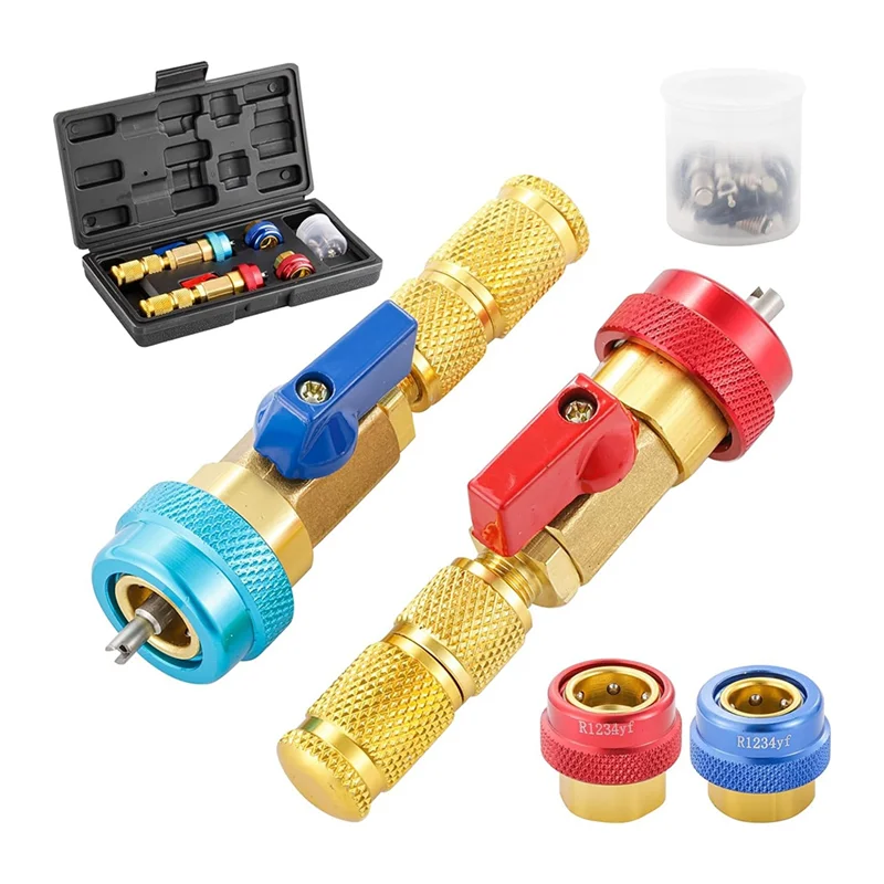 For R134A R1234YF For R134a R1234yf R22 Valve Core Remover Installer Tool Set, Air Conditioning Service Tool-Boom
For R134A R1234YF For R134a R1234yf R22 Valve Core Remover Installer Tool Set, Air Conditioning Service Tool-Boom