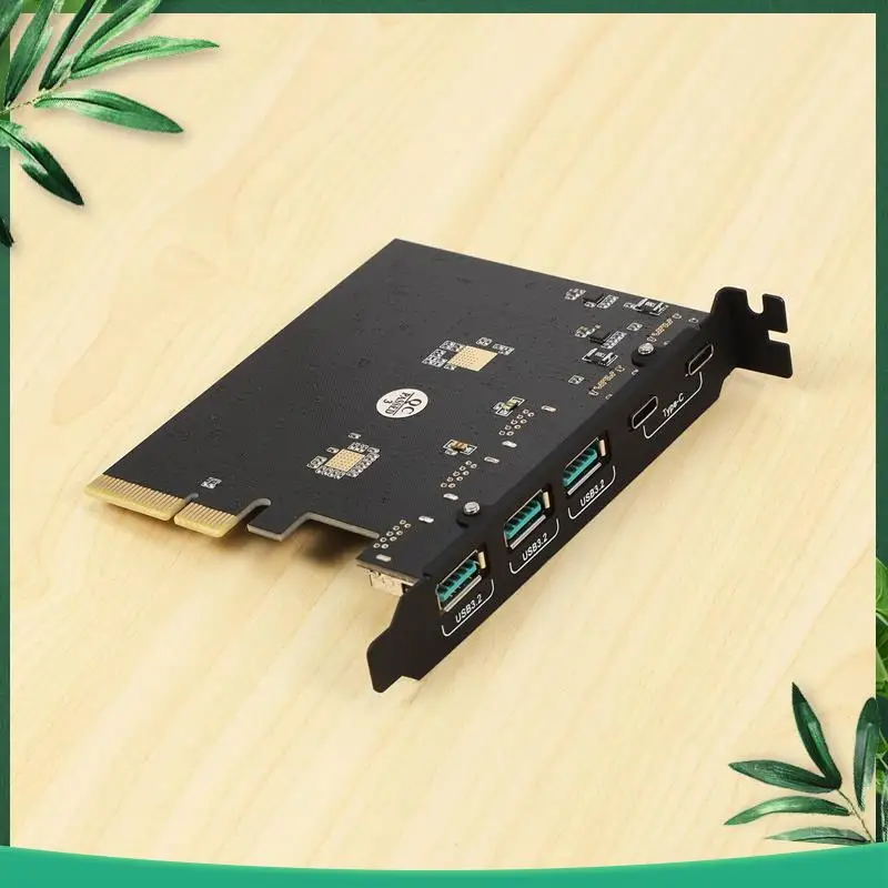 (НОВИНКА) Карта Pcie к USB 3.2 Gen 2 с полосой пропускания 10 Гбит/с, 5 портов (3X USB-A -2X USB-C) Конвертер Разветвитель PCIE для Windows 10/8
(НОВИНКА) Карта Pcie к USB 3.2 Gen 2 с полосой пропускания 10 Гбит/с, 5 портов (3X USB-A -2X USB-C) Конвертер Разветвитель PCIE для Windows 10/8