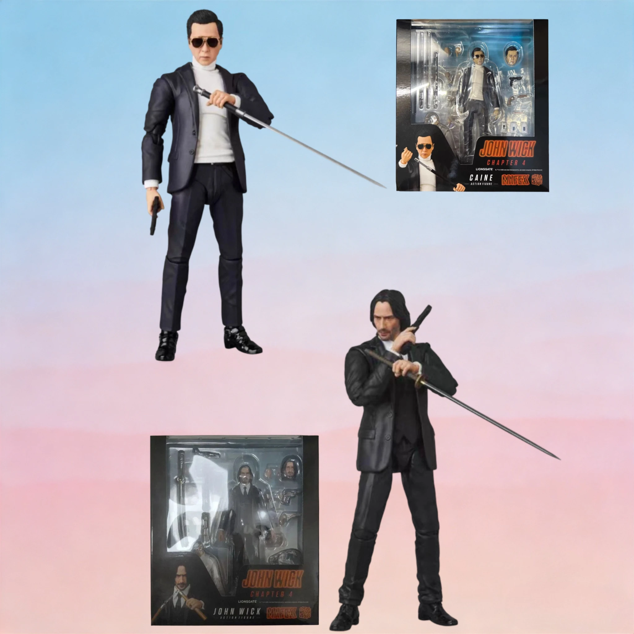 In Stock MAFEX Fast & Furious 4 Donnie Yen Cain John Wick 1/12 Action Figure Model Collectible Gift
In Stock MAFEX Fast & Furious 4 Donnie Yen Cain John Wick 1/12 Action Figure Model Collectible Gift