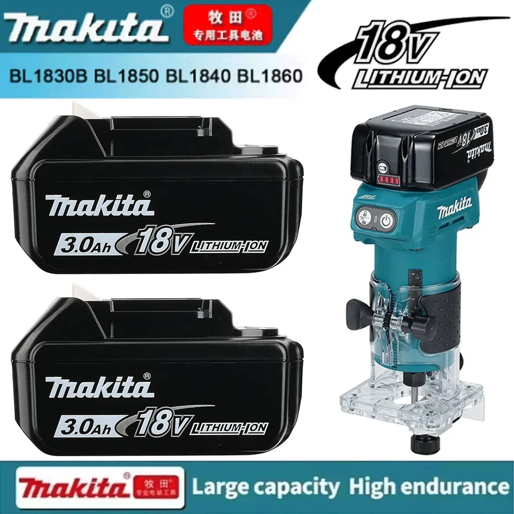 Rechargeable Lithium Battery MAKITA DRT52 18V EU Plug charger.3000mAh Battery Capacity Indicator for DDF487 DTD173 DTW700 tools
Rechargeable Lithium Battery MAKITA DRT52 18V EU Plug charger.3000mAh Battery Capacity Indicator for DDF487 DTD173 DTW700 tools