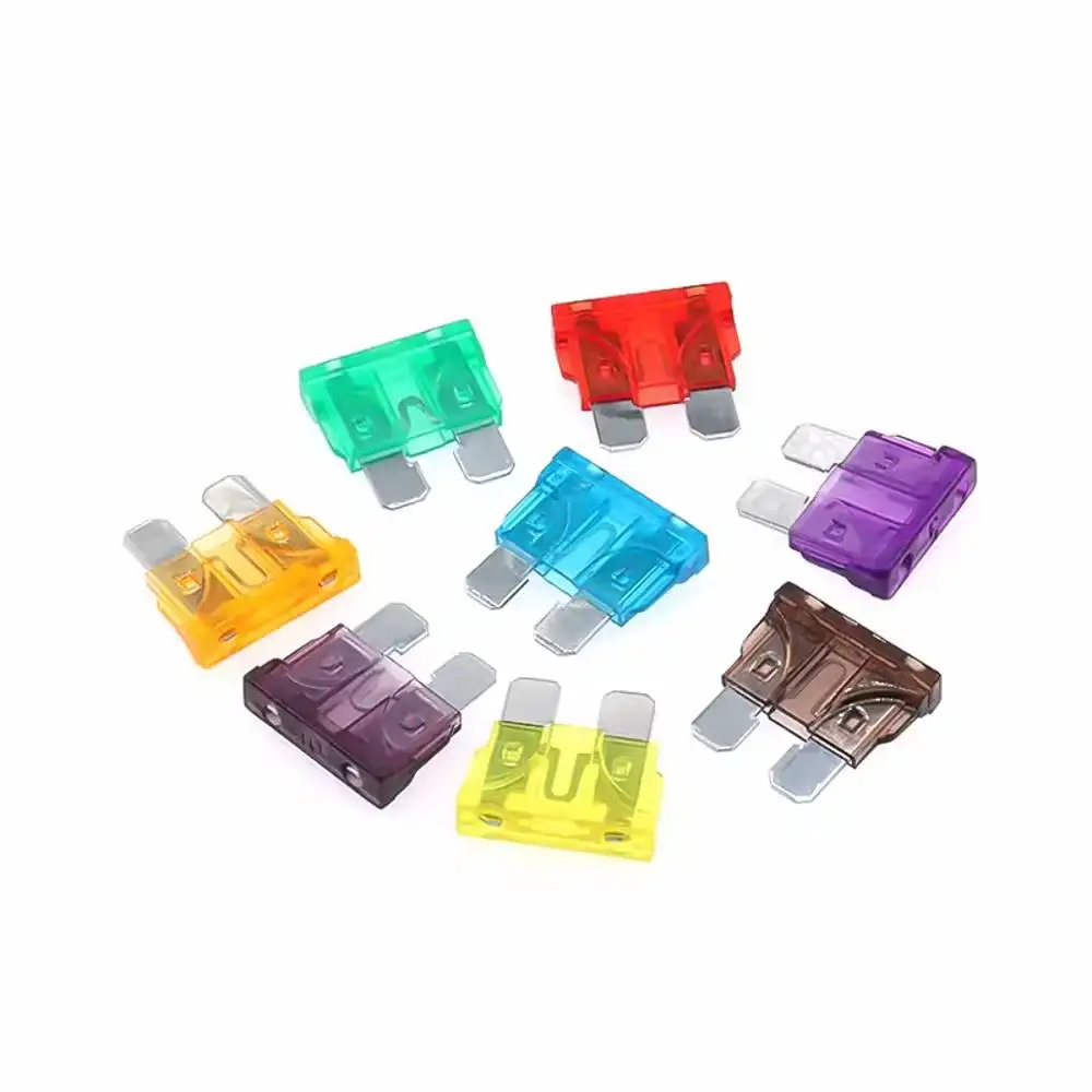 100pcs Medium Standard Blade Fuse Insert ZINC Pins 1A 2A 3A 5A 7.5A 10A 15A 20A 30A 40A 50A Refitted For Auto Car Truck
100pcs Medium Standard Blade Fuse Insert ZINC Pins 1A 2A 3A 5A 7.5A 10A 15A 20A 30A 40A 50A Refitted For Auto Car Truck