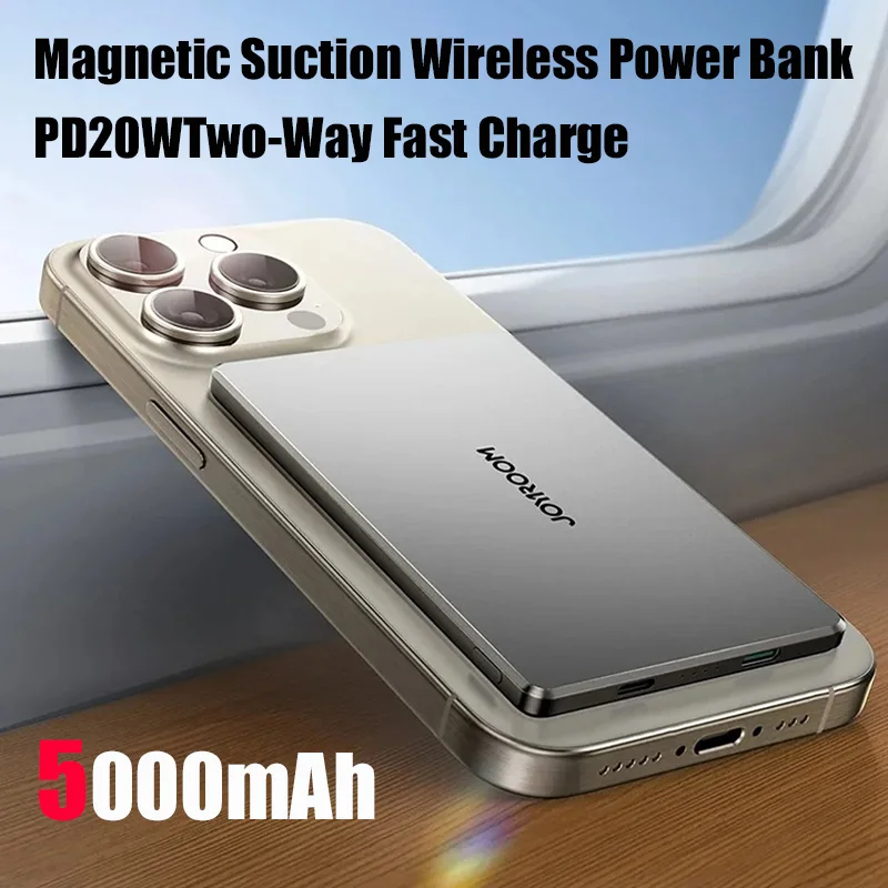 5000mAh 0.35 Ultra-Thin Portable Wireless Magnetic Power Bank Support Bi-Directional Fast For IPhone Samsung Huawei Xiaomi
5000mAh 0.35 Ultra-Thin Portable Wireless Magnetic Power Bank Support Bi-Directional Fast For IPhone Samsung Huawei Xiaomi