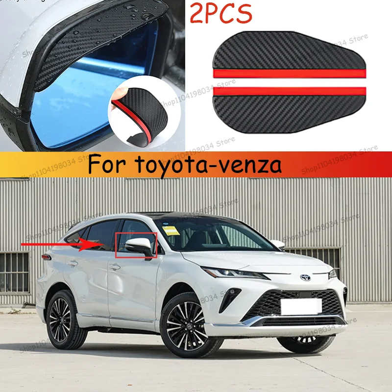 For toyota-venza Car 2PCS Carbon Fiber Sun Visor Shade Cover Car Rearview Mirror Rain Eyebrow Protector Clear Vision
For toyota-venza Car 2PCS Carbon Fiber Sun Visor Shade Cover Car Rearview Mirror Rain Eyebrow Protector Clear Vision