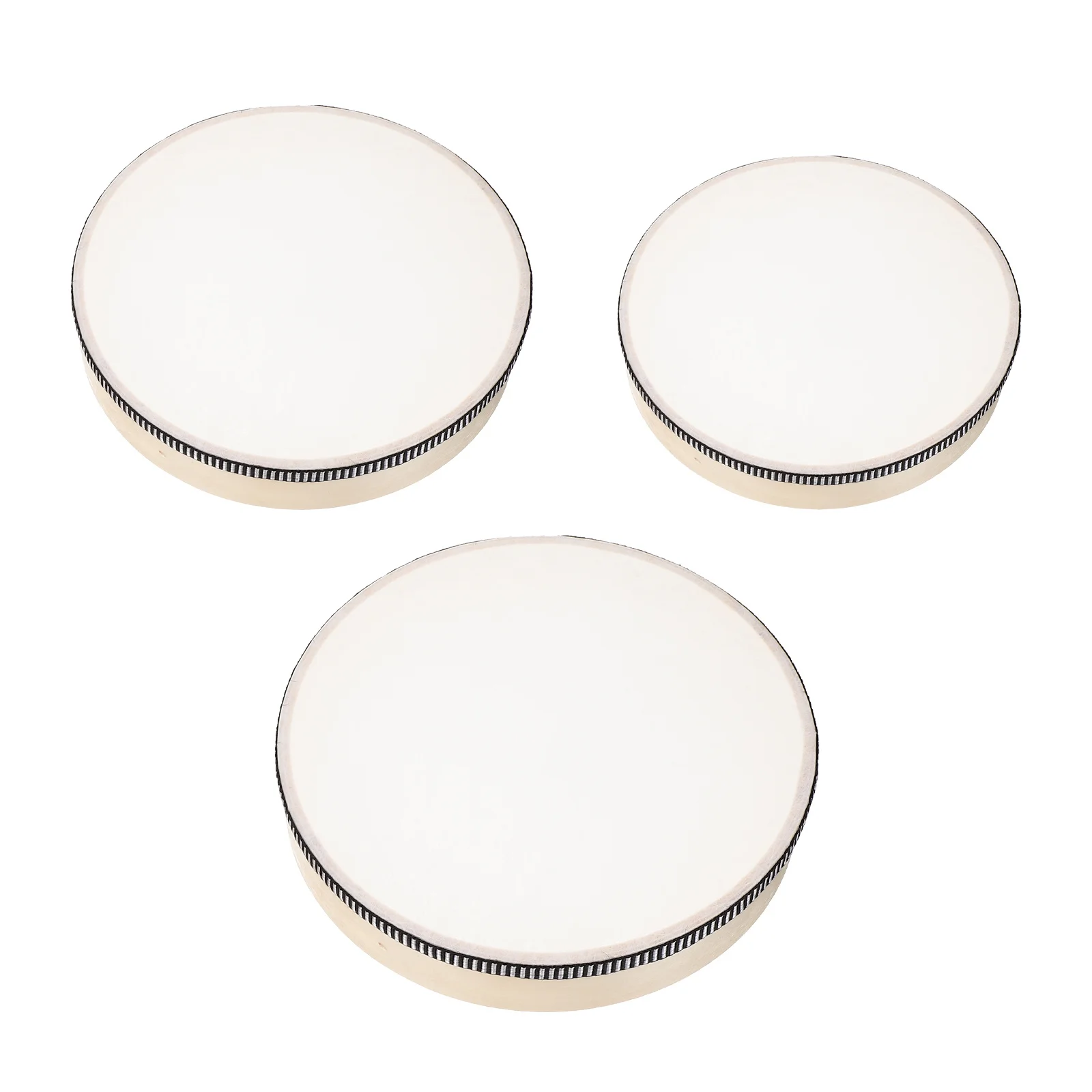 3Pcs Musical Hand Drum Tambourines Educational Plaything for School Kindergarten Developing Music Skills and Coordination
3Pcs Musical Hand Drum Tambourines Educational Plaything for School Kindergarten Developing Music Skills and Coordination