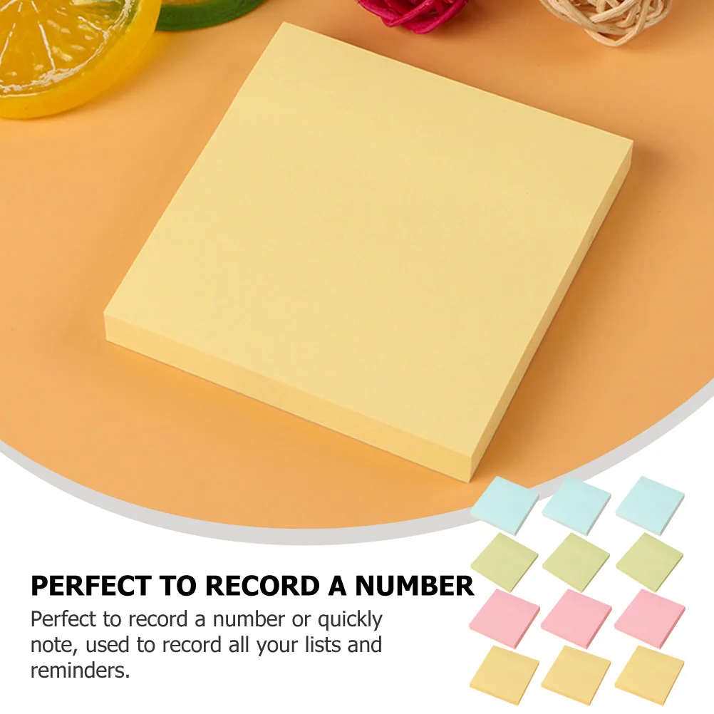 Colored 12 Books Lovely Stickers Simple Decoration School Supplies Pads Self Adhesive Memo Household Note Sticker
Colored 12 Books Lovely Stickers Simple Decoration School Supplies Pads Self Adhesive Memo Household Note Sticker