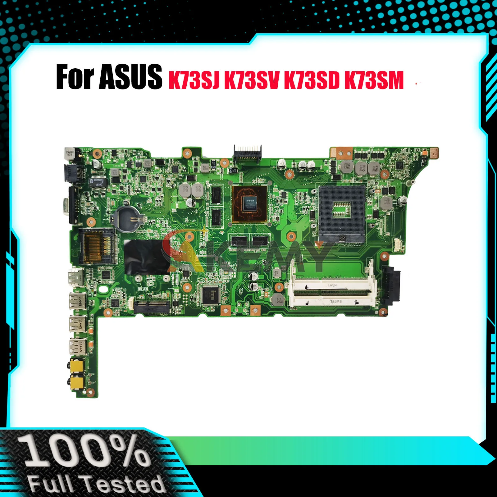 K73SD Материнская плата для ноутбука ASUS K73S K73SM K73SD K73SJ K73SV Материнская плата для ноутбука в наличии 100% тестирование ОК быстрая доставка stk
K73SD Материнская плата для ноутбука ASUS K73S K73SM K73SD K73SJ K73SV Материнская плата для ноутбука в наличии 100% тестирование ОК быстрая доставка stk
