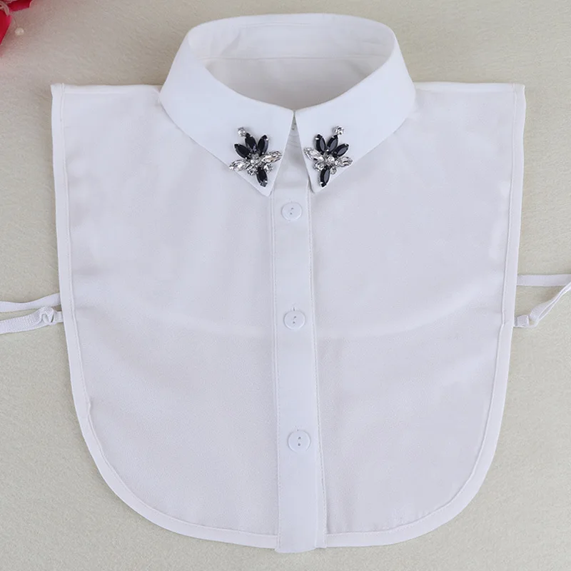 Linbaiway Vintage Rhinestone False Collar Women Shirt Fake Collar Lapel Shirt Mujer Gift Sweater Detachable Collar Accessories
Linbaiway Vintage Rhinestone False Collar Women Shirt Fake Collar Lapel Shirt Mujer Gift Sweater Detachable Collar Accessories