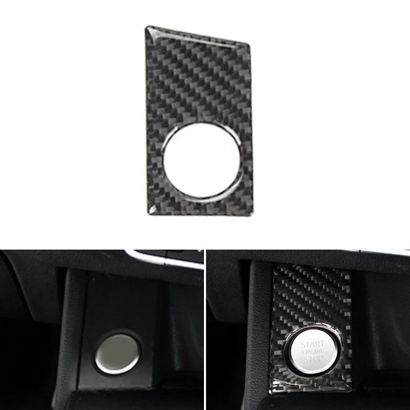 For Audi A4 B9 A4L 2017 2018 Carbon Fiber Car Interior Engine Start Stop Ring Panel Cover Trim
For Audi A4 B9 A4L 2017 2018 Carbon Fiber Car Interior Engine Start Stop Ring Panel Cover Trim