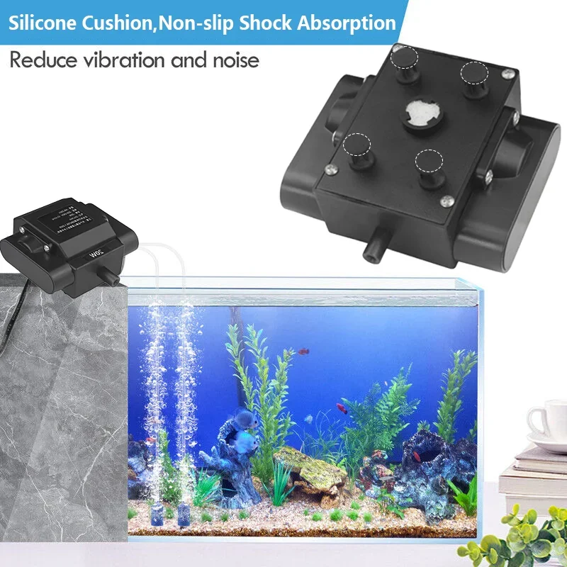 Aquarium Air Pump Fish Tank Breeding Oxygen Pump Fish Tank Oxygen Pump High Power Air pump Aquarium Accessories Silent Pump
Aquarium Air Pump Fish Tank Breeding Oxygen Pump Fish Tank Oxygen Pump High Power Air pump Aquarium Accessories Silent Pump