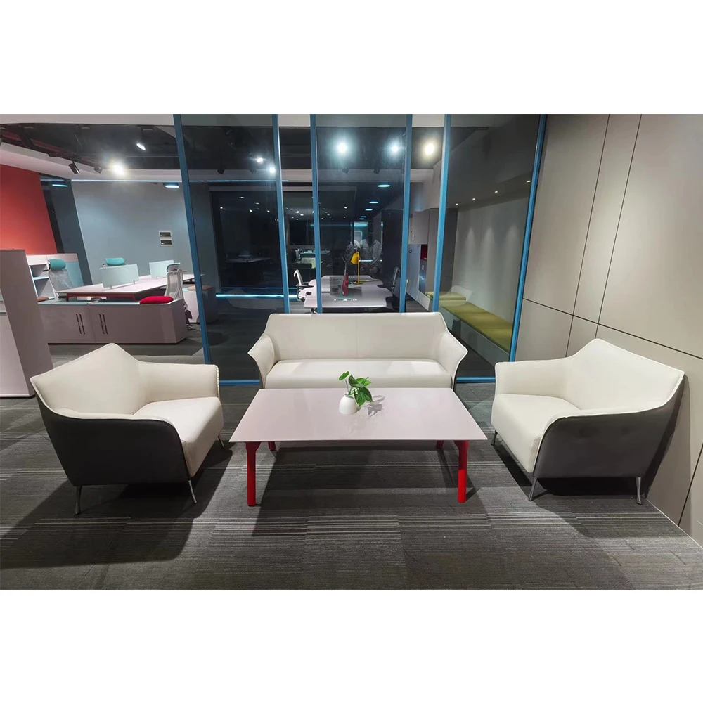 Hot-selling Modern American Style Ins Style Cheap Customizable Office Furniture Office Pu Leather White Office Sofa
Hot-selling Modern American Style Ins Style Cheap Customizable Office Furniture Office Pu Leather White Office Sofa