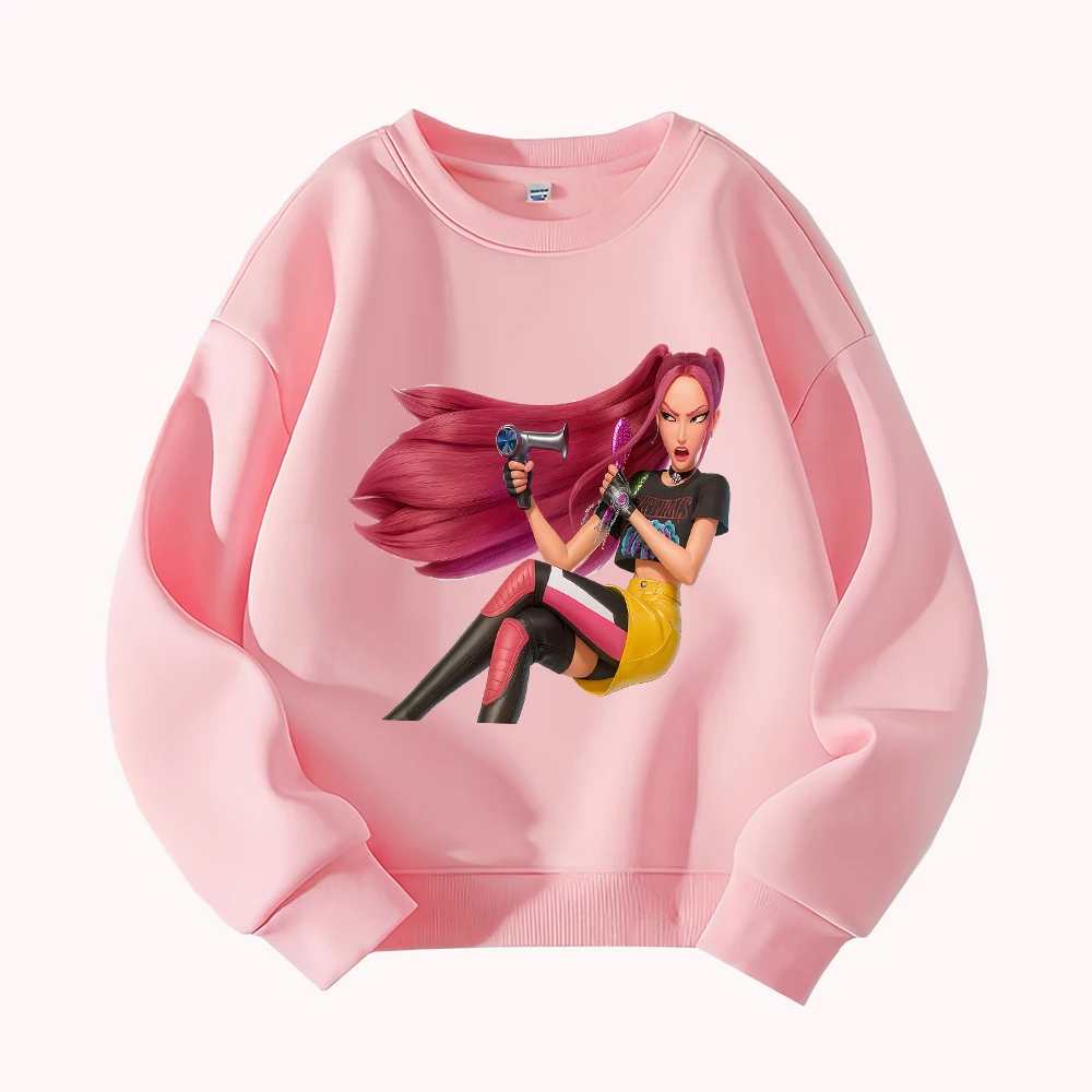 Cartoon Character Print Women's Round Neck Sweatshirt Casual Long Sleeve Pullover Top Fashion Streetwear
Cartoon Character Print Women's Round Neck Sweatshirt Casual Long Sleeve Pullover Top Fashion Streetwear