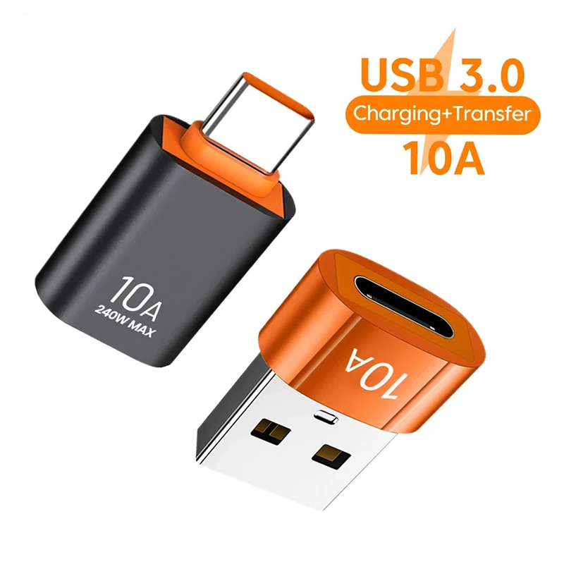 10A USB 3.0 To Type C Mini Fast Transfer USB Type C Female To USB PD Adapter Suitable For Laptop Computer Car Charger Converters
10A USB 3.0 To Type C Mini Fast Transfer USB Type C Female To USB PD Adapter Suitable For Laptop Computer Car Charger Converters