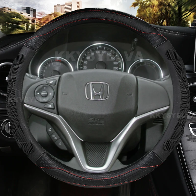 Microfiber Leather Car Steering Wheel Cover For Honda City 2014-2019 Fit 2014-2019 Jazz 2014-2019 HR-V 2016 Auto Accessories
Microfiber Leather Car Steering Wheel Cover For Honda City 2014-2019 Fit 2014-2019 Jazz 2014-2019 HR-V 2016 Auto Accessories