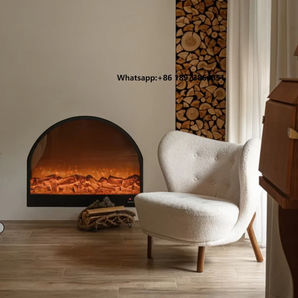 Customizable Electric Fireplace Special-Shaped Stove Core Hotel Background Wall Decor B&B Internet Celebrity English
Customizable Electric Fireplace Special-Shaped Stove Core Hotel Background Wall Decor B&B Internet Celebrity English
