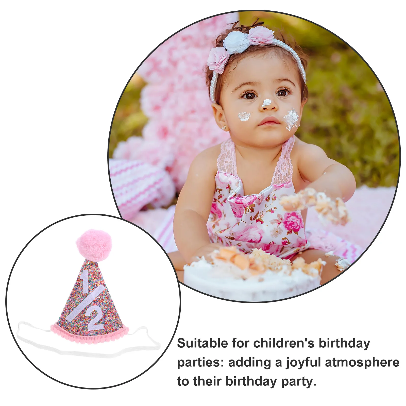 Colorful Pointed Hats Birthday Party Hats for Kids Lightweight Baby Boy Girl Celebration Hat Prop Photo Accessories
Colorful Pointed Hats Birthday Party Hats for Kids Lightweight Baby Boy Girl Celebration Hat Prop Photo Accessories