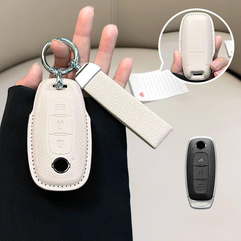 Leather Car Remote Key Case Cover Protector Shell For Nissan Teana Qashqai X-Trail Kicks Tiida For Infiniti Auto Accessories
Leather Car Remote Key Case Cover Protector Shell For Nissan Teana Qashqai X-Trail Kicks Tiida For Infiniti Auto Accessories