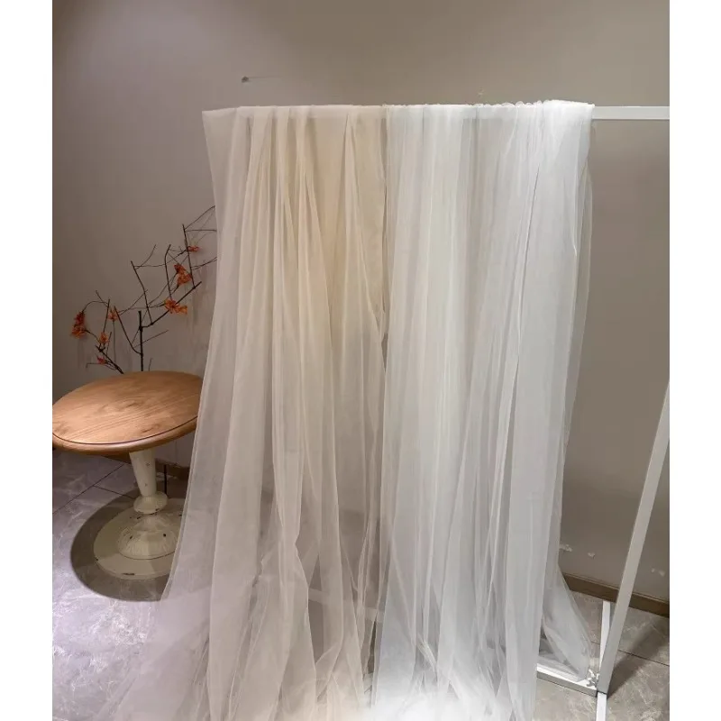 High Quality Hot Selling 300cm Wide Encrypted Soft Mesh Bridal Fabric, Chiffon Fabric, Widened Background Decoration Accessories
High Quality Hot Selling 300cm Wide Encrypted Soft Mesh Bridal Fabric, Chiffon Fabric, Widened Background Decoration Accessories