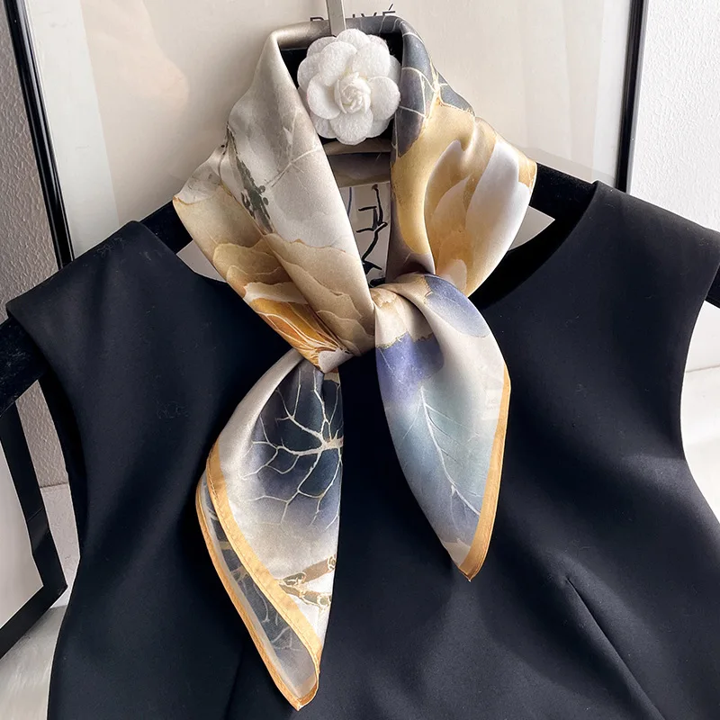 100% Real Silk Scarf Women Floral Print Shawls Foulard Scarves Pashmina Neckerchief Female Hijab Bandana Poncho Square Kerchief
100% Real Silk Scarf Women Floral Print Shawls Foulard Scarves Pashmina Neckerchief Female Hijab Bandana Poncho Square Kerchief